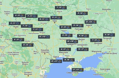 Перед вихідними майже всю Україну накриють дощі: сухо буде лише в кількох областях