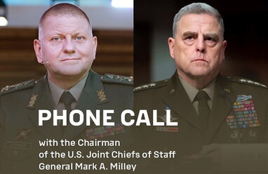 Залужний провів телефонну розмову з американським генералом