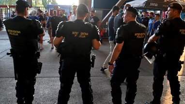 Вбивство вболівальника в Греції: у Хорватії затримали 9 футбольних фанатів