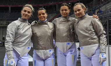 Збірна України здобула срібло на етапі Кубка світу з фехтування