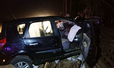 У Чернігівській області сталася аварія на блокпості: водій загинув