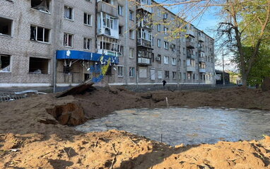 Внаслідок обстрілу Слов'янська 85 квартир опинились без газу