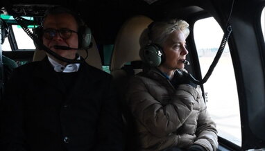 Президентка Єврокомісії відвідала закритий кордон Фінляндії з рф