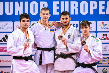 Українські дзюдоїсти здобули чотири нагороди юніорського Кубка Європи