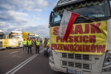 Польські протестувальники знову страйкують на кордоні з Україною