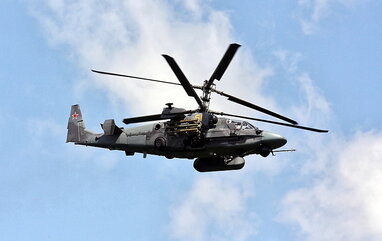 Українські військові збили російський вертоліт Ка-52 "Алігатор"