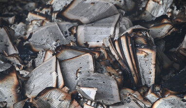 У зруйнованій росіянами друкарні Харкова згоріли 50 тисяч книг