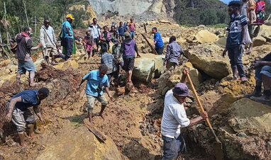 У Папуа-Новій Гвінеї через зсув ґрунту загинуло понад 2 тисячі людей