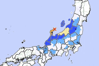 В Японії сталися два землетруси