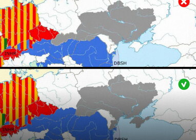 В документах асоціації держав ЄС виявили карту України без Криму та частини Одещини
