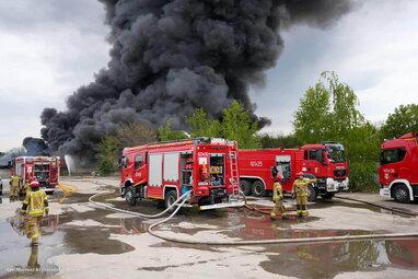 За великими пожежами в Польщі можуть стояти іноземні спецслужби – глава МВС