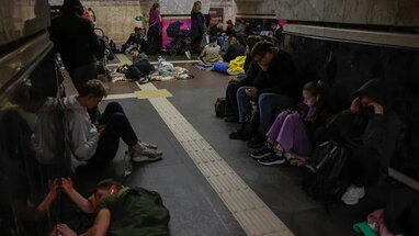 Під час масованої атаки на Київ майже 11,5 тисячі людей перечікували небезпеку в метро