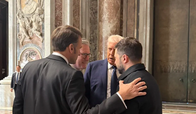 У Макрона заперечили, що Трамп вигнав його з переговорів із Зеленським — Telegraph