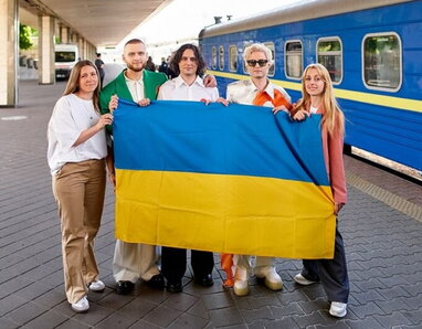 Український гурт Ziferblat вирушив на «Євробачення-2025» до Швейцарії