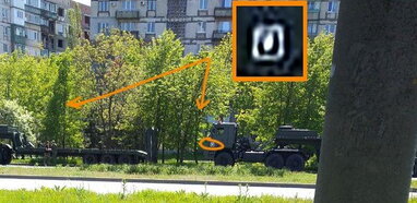Нові маркування на російській техніці: через Маріуполь фіксують рух у напрямку Ростовської області