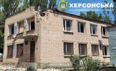 Росіяни вдруге атакували дитсадок у Херсоні