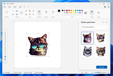 Microsoft впроваджує нові ШІ-функції у Paint, Snipping Tool та Notepad у Windows 11