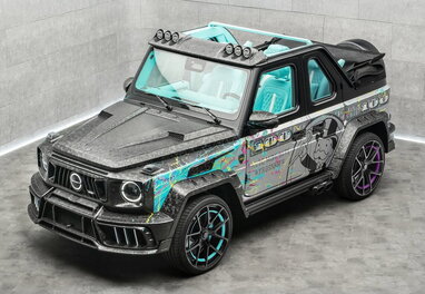 Mansory створила арт-кабріолет G-Class у колаборації з Alec Monopoly