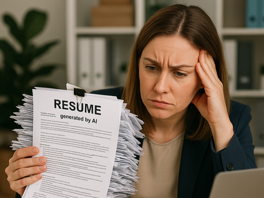 HR-фахівці відзначають перевантаження резюме, створеними за допомогою ШІ
