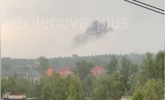 Над Московською областю помітили дрони та чули вибухи