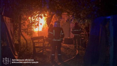 Росіяни атакували Запоріжжя та околиці дев’ятьма дронами-камікадзе