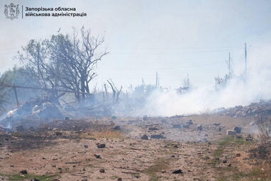 Обстріл на Запоріжжі: троє поранених, зруйновано школу і десятки осель