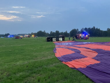 У Нідерландах сталася аварія туристичної повітряної кулі: одна людина загинула, п’ятеро — в лікарні