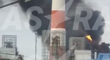 В російському Оренбурзі знову загорівся газопереробний завод