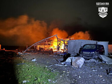 Росіяни атакували дронами енергетичні об’єкти на Одещині