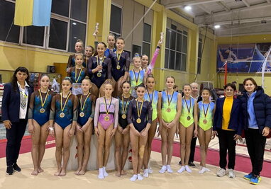 Команда Львова посіла третє місце на національному чемпіонаті зі спортивної гімнастики