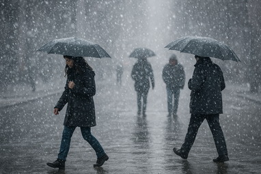 Прогноз погоди на 22 листопада: дощ та сніг