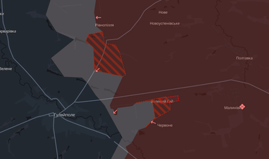 Російські війська захопили Зелений Гай на Запоріжжі