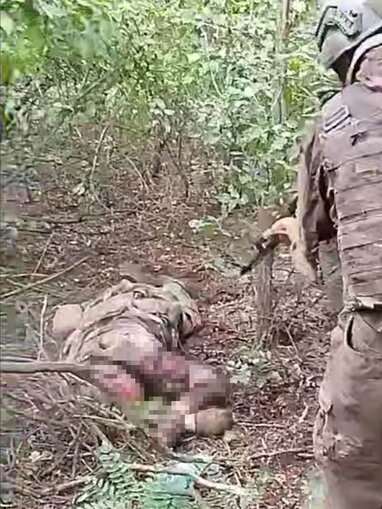Росіяни вбили військовополоненого на Донеччині (чутливі зображення)