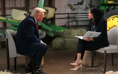 Трамп різко перервав інтерв’ю після запитань про вибори 2020 року