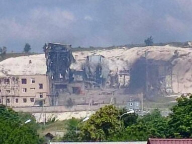 Ракетний удар знищив завод у Бєлгородській області РФ