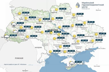 Прогноз погоди на 1 липня: спека до +38°, місцями можливі грози