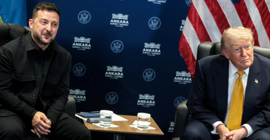 «Новий початок»: про що говорили Зеленський і Трамп на саміті НАТО