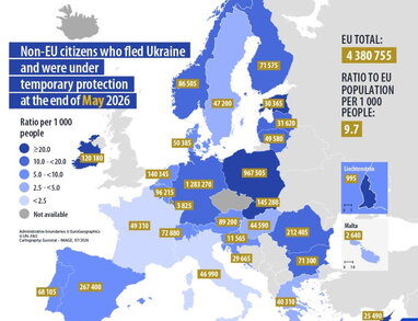 Українські біженці в ЄС: в яких країнах побільшало, а звідки виїжджають