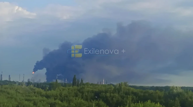 В РФ горить НПЗ "Газпрому" в Башкортостані після атаки дронів