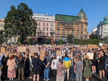 Від Києва до Одеси: у містах України протестують проти звільнення Федорова