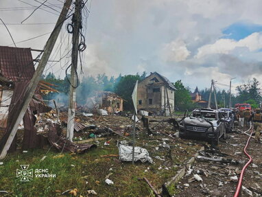 росіяни вдарили по локації з представниками оборонних компаній на Київщині