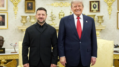 Зеленський опублікував привітання Трампа з Днем Незалежності