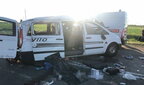 Смертельна ДТП: поблизу Бердянська п'яний водій зіштовхнувся з мікроавтобусом (відео)