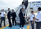 Євро-2020: футболісти збірної України прибули до Бухареста (фото)