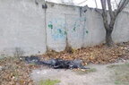 Спалене тіло посеред вулиці на Одещині