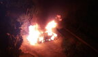 "От ціна правди": в Ужгороді згоріли одразу два автомобілі місцевого журналіста (фото, відео)