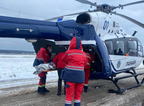 Впав з висоти: на Львівщині 70-річного чоловіка доставили у лікарню на вертольоті