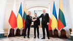 "У засніжених Карпатах": Зеленський зустрівся з президентами Польщі та Литви