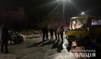 В Червонограді 17-річний водій не впорався з керуванням і зіткнувся з маршруткою (фото)