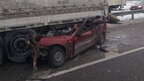 Фактично рознесло голови: на Київщині водій Lanos на величезній швидкості залетів під фуру, загинули 4 людини (фото, відео)